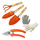 Kit Conjunto Jardinagem Tramontina 4 Peças Luva Brinde