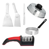 Kit Conjunto P chapa De Lanche Lanchonete Restaurantes Hotel
