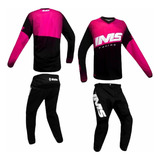 Kit Conjunto Roupa Motocross Trilha Calça