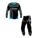 Kit Conjunto Roupa Motocross