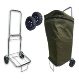Kit Conjunto Sacoleiro 3 Itens Porta Bagagem Carrinho C nota