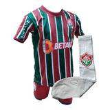 Kit Conjunto Uniforme Infantil Fluminense