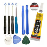 Kit Conserto De Celular Touch Cola 15ml Preta T7000 Oferta