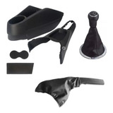 Kit Console Manopla Coifa Alavanca Parati Gol Saveiro G3