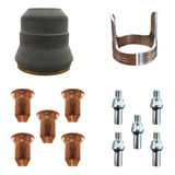 Kit Consumíveis Para Tocha Plasma Pt40 Hardcut52 Boxer