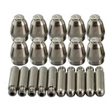 Kit Consumíveis Plasma Ag60 Sg55 Wsd60 10 Bicos 10 Eletrodos