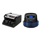 Kit Contadora Cédulas E Moedas Bivolt Dms 1380t Sh 550a