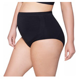 Kit Contendo 3 Calcinhas Gestante Sem Costura Lupo Loba 