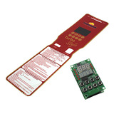 Kit Controlador Forno Turbo Progas Fl 11933 Membrana Novo
