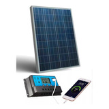 Kit Controlador Painel Solar Fotovoltaico 60w