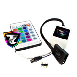 Kit Controlador Rgb P Fita Led Fan 4 Pinos 12v Molex Pc Pro