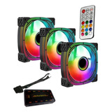 Kit Controladora Ewlc01 3 Cooler Fan Rgb Ktewlc01r61