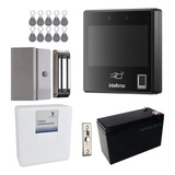 Kit Controle De Acesso Facial E Biométrico Ss 1540 Mf Wifi