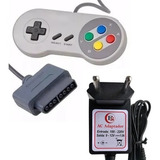 Kit Controle Fonte P Super Nintendo Famicom Snes Joystick