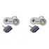 Kit Controles Para Super Nintendo Famicom  Joystick Cinza