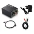 Kit Conversor De Audio Optico Digital Para Rca Home E Som