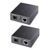 Kit Conversor De Mídia Wdm Gigabit Sc Fc311a E Fc311b Tplink