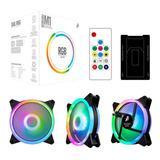 Kit Cooler Com 3 Unidades 1stplayer Rgb C Controladora
