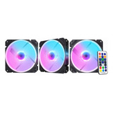 Kit Cooler K-mex Argb Aaca Super Storm Ii 3/fans + Controle