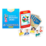 Kit Copa Do Mundo 2018 Álbum Figurinhas Lata Promoção