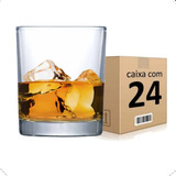 Kit Copo Whisky Drink Bar Rocks Uisque 265ml Nadir 24 Peças