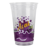 Kit Copos Personalizado Açai 300 400 500ml C 100 Un De Cada