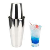 Kit Coqueteleira Boston Bartender Copo 800ml E Tampa Inox