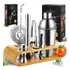 Kit Coqueteleira Inox Utensilios Barman Bar Para Caipirinha