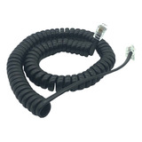 Kit Cordão Espiral Modular 3 Metros Preto 10 Peças 