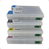 Kit Cores Cartucho Tinta Compativel T788xxl Wf5110 C M K Y