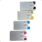 Kit Cores Cartucho Tinta Compativel Wf5690 Pigmentada Cmky