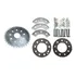 Kit Coroa 36 Dentes + Kit De Fixação Bicicleta Motorizada