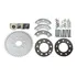 Kit Coroa Com Kit De Fixação E Esticador P/ Bike Motorizada