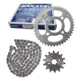 Kit Coroa Corrente Pinhão Cg 150 Fan 2010 C Retentor