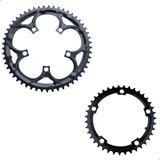 Kit Coroa Engrenagem Speed 53 39 5 Furos Bcd 110mm Bike