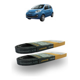 Kit Correia Alternador Ar Direção Chery Qq 1 1 16v 2011