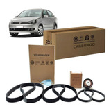 Kit Correia Dentada Alternador Ar cond Tensor Polo 1 6 80mil