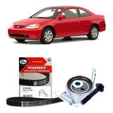 Kit Correia Dentada Honda Civic Ex 1 7 L 16v 2001 A 2006