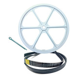 Kit Correia Polia Agitador Tanquinho Colormaq Lcm Lcb Lcs