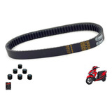 Kit Correia Rolete Transmissão Elite 125 Honda 2019 Até 2024
