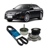 Kit Correia Tensor Polia Alternador Ford Fusion 2 3 16v 2007