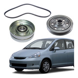 Kit Correia Tensor Polia Virabrequim Honda Fit 1 4 16v 2004