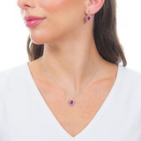 Kit Corrente Colar Cordão Feminino Delicado Folheado A Prata