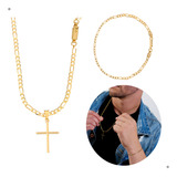 Kit Corrente Colar Masculino