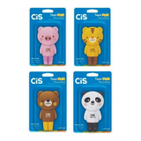 Kit Corretivo Em Fita Animais Tape Fun Cis 4 Unidades