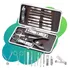 Kit Cortador De Unha Manicure Portatil Estojo Pinca Tesoura