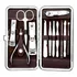 Kit Cortador De Unha Manicure Portatil Estojo Pinca Tesoura