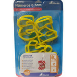 Kit Cortador Número 8 5cm Biscuit Vela Aniversário Blue Star