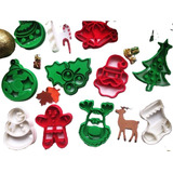 Kit Cortadores De Biscoito Natal 11 Peças