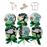 Kit Cortadores De Futebol Jogador Gol E Camisa 3 Un
